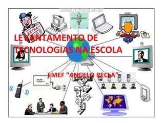 LEVANTAMENTO DE
TECNOLOGIAS NA ESCOLA

      EMEF “ANGELO RECLA”
 