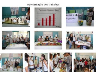 Apresentação dos trabalhos
 