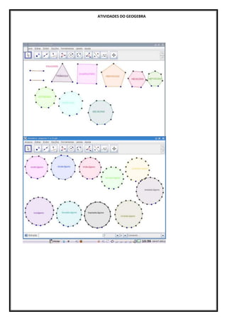 ATIVIDADES DO GEOGEBRA
 
