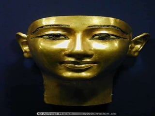 Golden mask