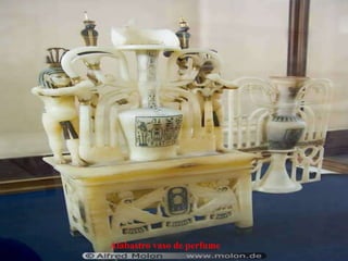 Alabastro vaso de perfume