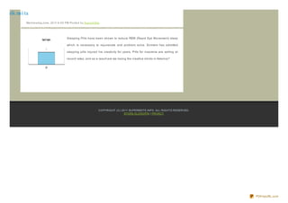 nipn lk nvi ta
   oo a
            We d ne s d ay,J une , 20 11 6 :0 0 PM Po s te d b y Sup e rb Site




                                                Sleeping Pills have been shown to reduce REM (Rapid Eye Movement) sleep

                                                which is necessary to rejuvenate and problem solve. Enimem has admitted

                                                sleeping pills injured his creativity for years. Pills for insomnia are selling at

                                                record rates, and as a result are we losing the creative minds in America?




                                                                             CO PYRIG HT (C) 20 11 SUPERBSITE.INFO . ALL RIG HTS RESERVED.
                                                                                               ATIVAN KLO NO PIN | PRIVACY




                                                                                                                                             PDFmyURL.com
 