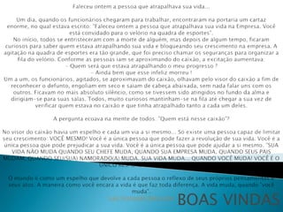 BOAS VINDAS
 