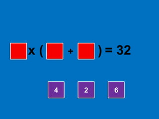 x (         +         )= 32426