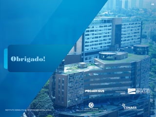 Obrigado!
INSTITUTO ISRAELITA DE RESPONSABILIDADE SOCIAL
30
 