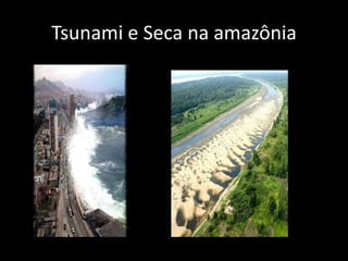Tsunami e Seca na amazônia