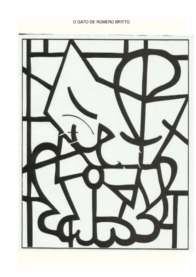 Atividade Artes Romero Britto Natal Cristao Resultado De Imagem Para Romero Britto Para Colorir Desenhos