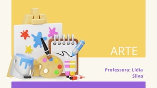 Atividade de Arte mostrando seus sonhos para futuro | PPTX