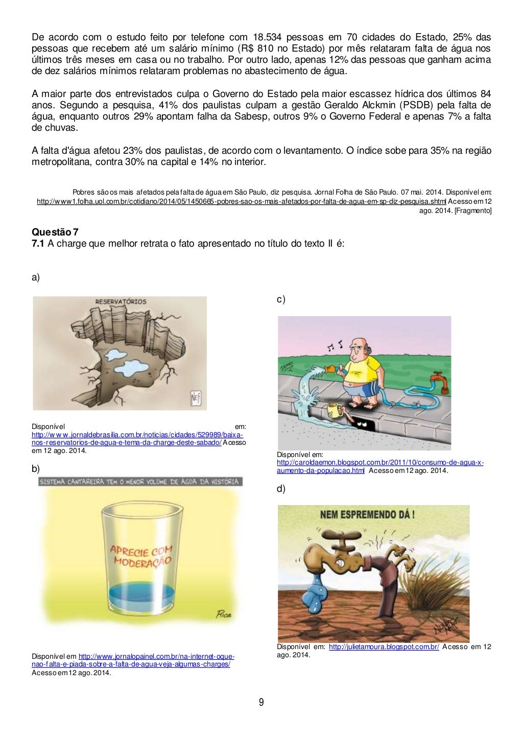 Atividade De Estudo Orientado Com Gabarito - NAZAEDU