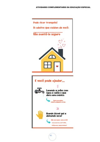 ATIVIDADES COMPLEMENTARES DA EDUCAÇÃO ESPECIAL
60
 