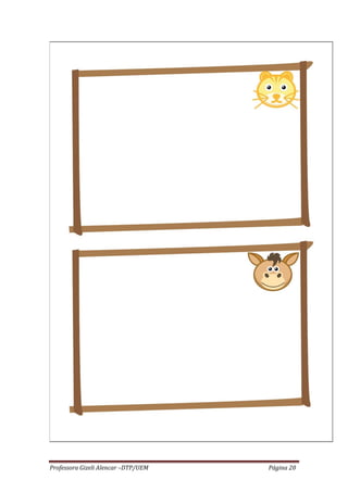 Professora Gizeli Alencar –DTP/UEM Página 20
 