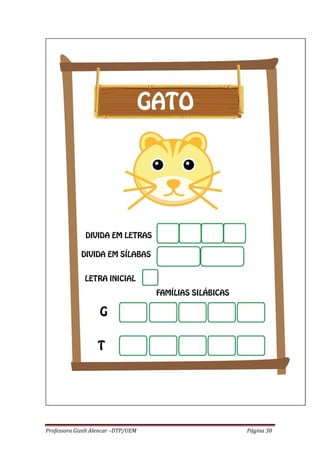 Professora Gizeli Alencar –DTP/UEM Página 30
 