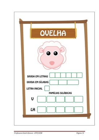 Professora Gizeli Alencar –DTP/UEM Página 31
 