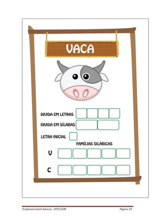 Professora Gizeli Alencar –DTP/UEM Página 34
 