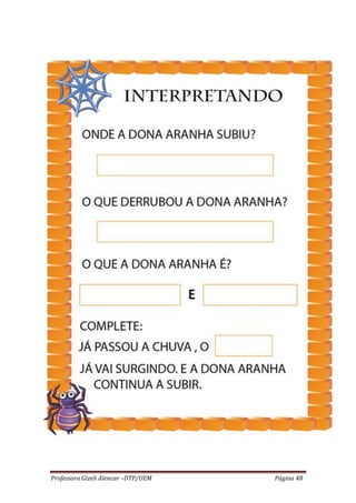 Professora Gizeli Alencar –DTP/UEM Página 48
 