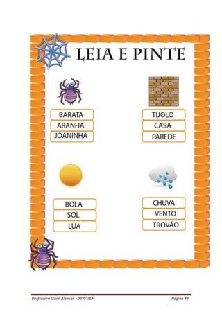 Professora Gizeli Alencar –DTP/UEM Página 49
 