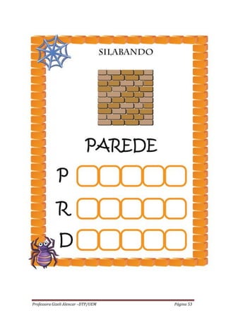 Professora Gizeli Alencar –DTP/UEM Página 53
 