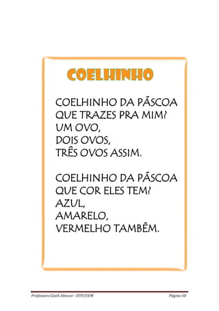 Professora Gizeli Alencar –DTP/UEM Página 60
 