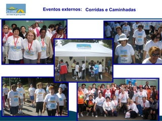 Eventos externos: Corridas e Caminhadas 