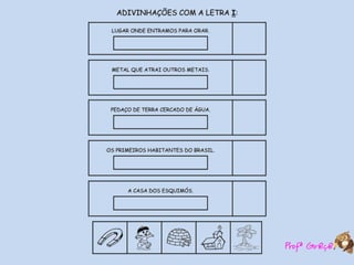Atividades  de  alfabetização  com adivinhas-TM