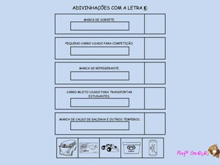 Atividades  de  alfabetização  com adivinhas-TM