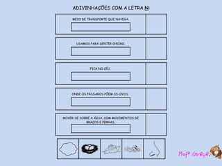 Atividades  de  alfabetização  com adivinhas-TM