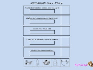 Atividades  de  alfabetização  com adivinhas-TM