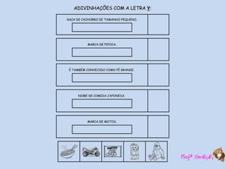 Atividades  de  alfabetização  com adivinhas-TM