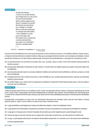 Atividades de férias 2º