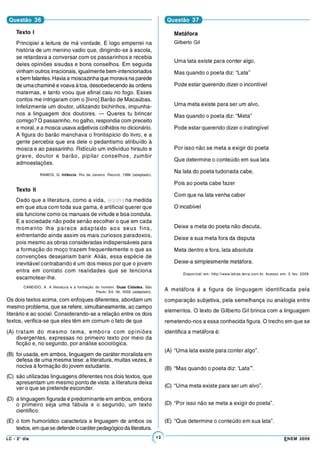 Atividades de férias 2º