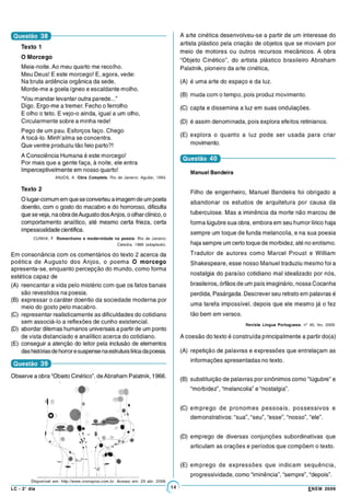 Atividades de férias 2º