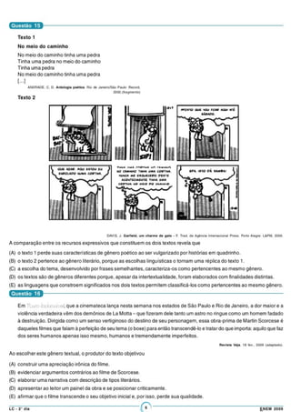 Atividades de férias 2º