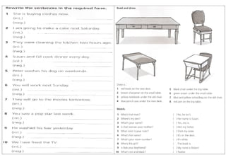 Atividades de ingless