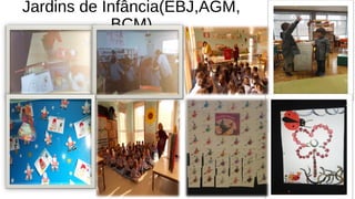 Jardins de Infância(EBJ,AGM,
BCM)
 