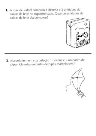 Atividades dezena e letra l