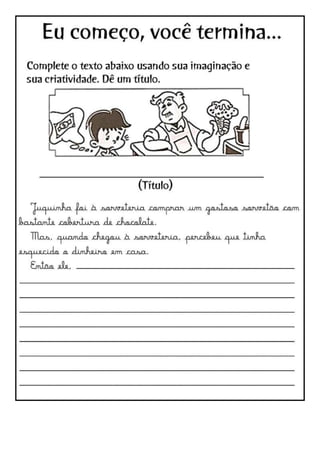 Atividades dezena e letra l