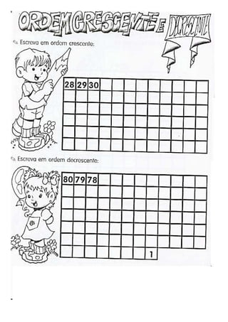 Atividades dezena e letra l