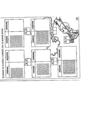 Atividades dezena e letra l