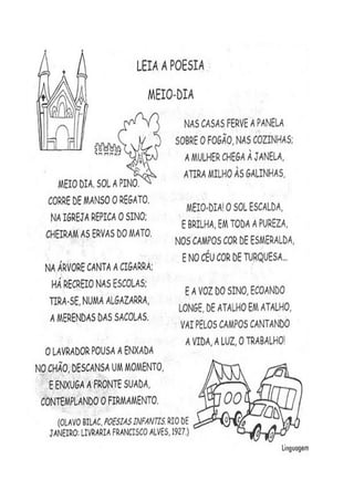 Atividades do 2º ano