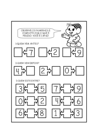 Atividades do 2º ano