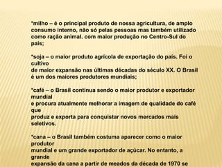 Urbanização do campo• Novas alternativas de trabalho nos setores de prestação de serviços, construção civil, comércio e área social tem contribuído para reter o morador no campo. A quantidade de empregos não agrícolas criados no campo aumentou 35% entre 1990 e 2000, o que equivale a 1,2 milhão novas vagas, segundodados do IBGE, Unicamp e Embrapa.