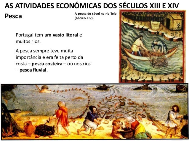 Atividades económicas nos séculos XIII e XIV