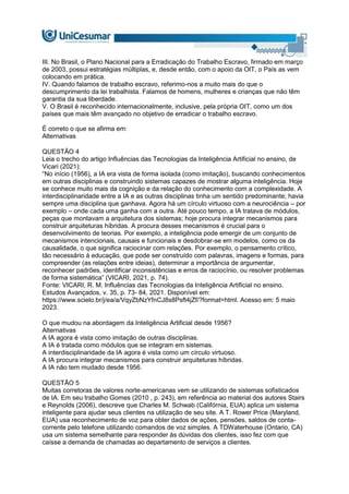 Semana conhecimentos gerais - ATIVIDADE - SEMANA DE CONHECIMENTOS