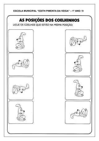 ESCOLA MUNICIPAL “EDITH PIMENTA DA VEIGA” – 1º ANO / 9
 