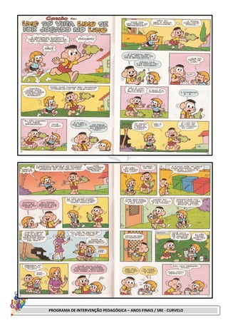 PROGRAMA DE INTERVENÇÃO PEDAGÓGICA – ANOS FINAIS / SRE - CURVELO
 