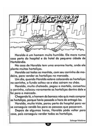 Atividades lúdicas interpretação e produção de texto