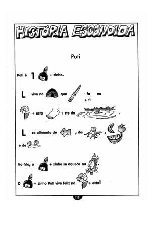 Atividades lúdicas interpretação e produção de texto