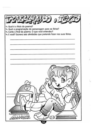 Atividades lúdicas interpretação e produção de texto