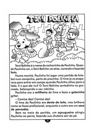 Atividades lúdicas interpretação e produção de texto