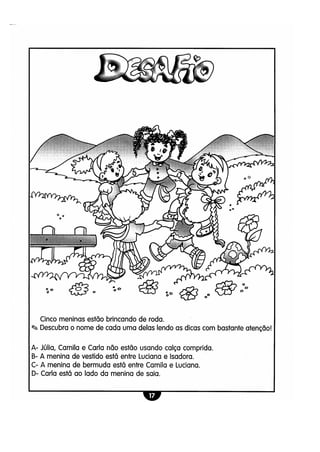 Atividades lúdicas interpretação e produção de texto